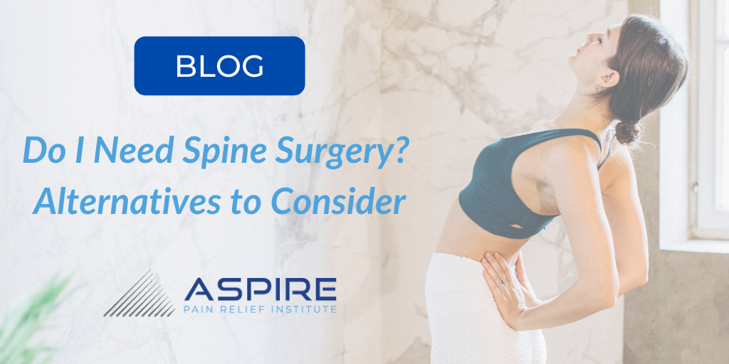 Do I need spine surgery?