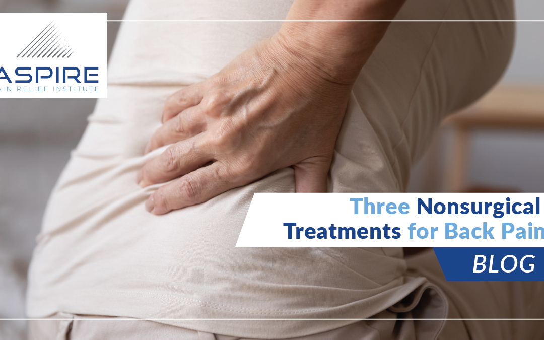 3 Nonsurgical Treatments for Back Pain
